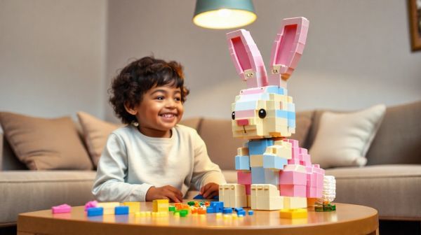 Les 5 avantages d'un lapin en LEGO pour vos enfants