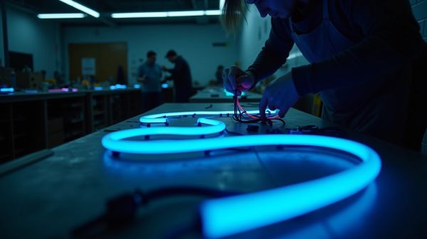 Néon sur mesure : l'artisanat français au service de vos envies